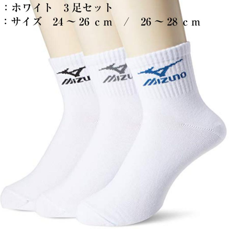 ミズノ 靴下 3足組 12cm丈 メンズ 24 26 26 28 紳士 ソックス 学生 ブラック ホワイト マルチカラー メール便 Peiv 1029 Peiv 通販 Yahoo ショッピング