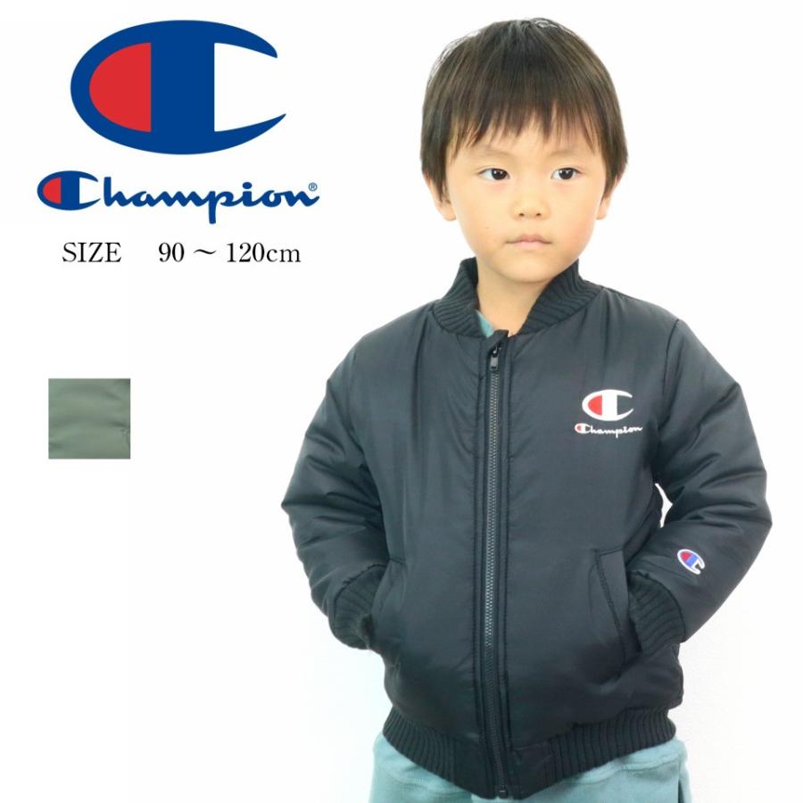 Champion チャンピオン キッズ 中綿 Ma 1 ジャケット 冬 防寒着 刺繍 キッズ ベビー 全2色 ロゴ刺繍 スポーツ Cb5966 Sale Peiv 1279 Peiv 通販 Yahoo ショッピング