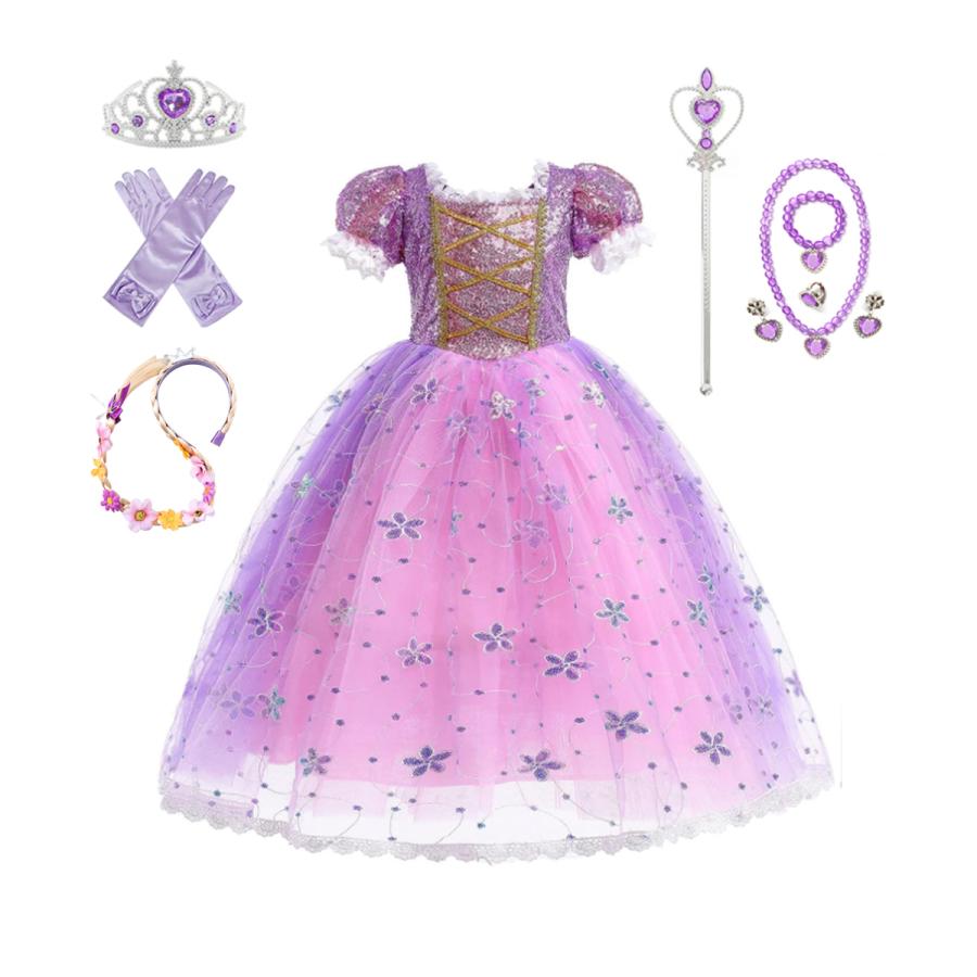 t*y様 メゾピアノ ディズニー ラプンツェル ワンピース ドレス アナと雪の女 mezzo piano Disney FROZEN SPECIAL ITEM 2024