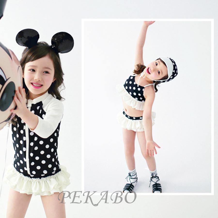 水着 女の子 ラッシュガード 子供 ビキニ ベビー セパレート スイム
