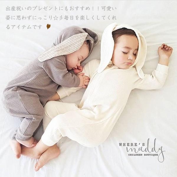 ロンパース ベビー服 新生児 服 ベビー肌着 赤ちゃん 秋冬 うさみみ 耳付き たれ耳 カバーオール パジャマ 可愛い 女の子 男の子 退院 コスプレ 73fyt8 Pekabo 通販 Yahoo ショッピング