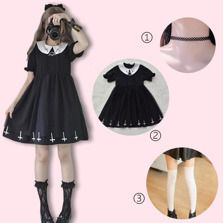 ワンピース ロリータ ゴスロリ ワンピース かわいい コスプレ ロリータ 悪魔 コスプレ アニメ ゴシック ロリィタ Yh2lyq125 ペガサスストア 通販 Yahoo ショッピング