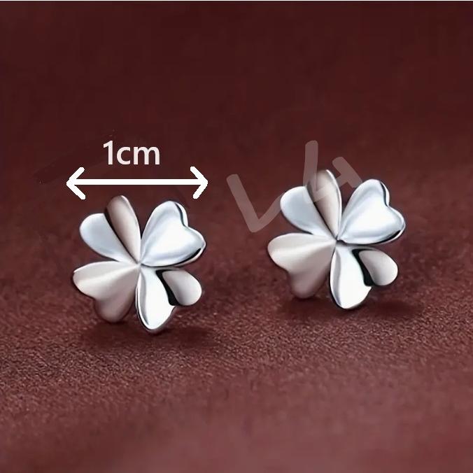 ☆2個セット☆1cm☆ 花 フラワー レディースピアス 両耳1個ずつ 合金