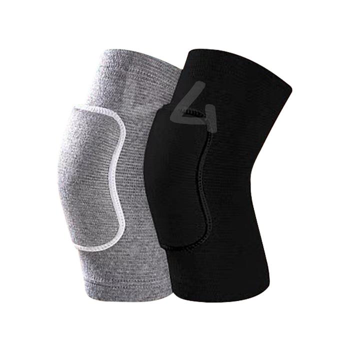 ［未使用2点セット］ひざサポーター　Lサイズ黒 Lサイズ 2個セット 黒色 ブラック 膝サポーター 男女兼用 No.906