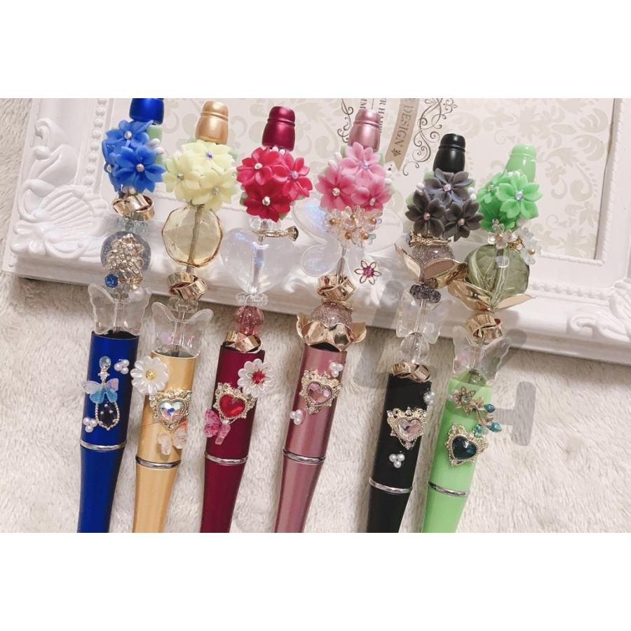 No.180　カスタムボールペン 10本入り カスタムボールペン 自由自在 ビーズボールペン No.18