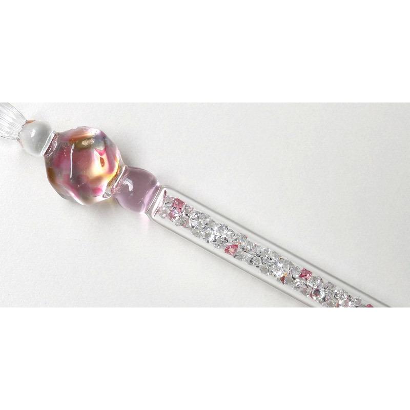 glasskaoria】グラスカオリア ガラスペン ジュエル ラインストーン