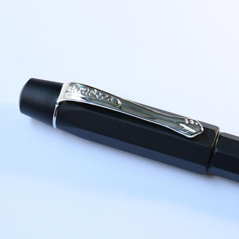 【正規販売店】KAWECO カヴェコ ORIGINAL オリジナル 万年筆 060 標準型  軽量 アルミ ８面体 ブラック 黒 筆記具 ギフト プレゼント お祝い ビジネスの画像
