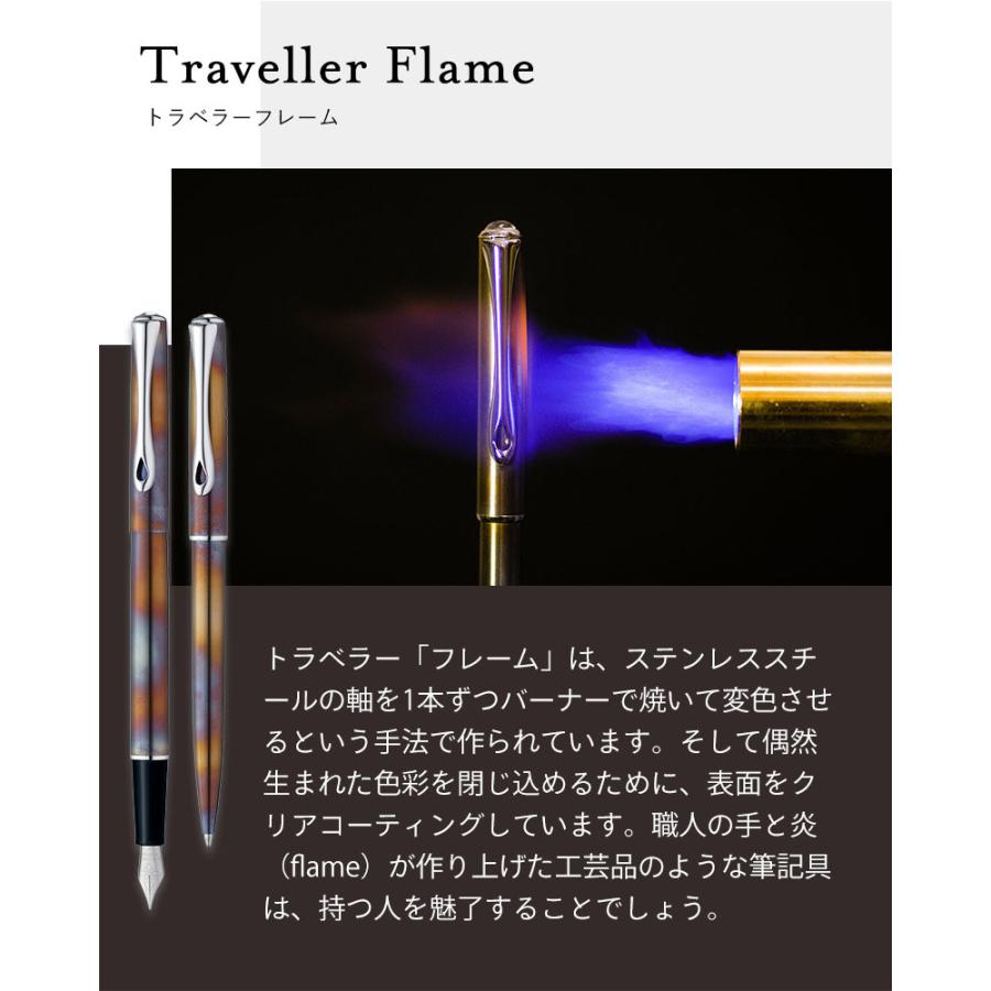 ディプロマット トラベラー フレーム 万年筆（F） 公式【ディプロマット】万年筆 トラベラー フレーム DIPLOMAT 筆記具