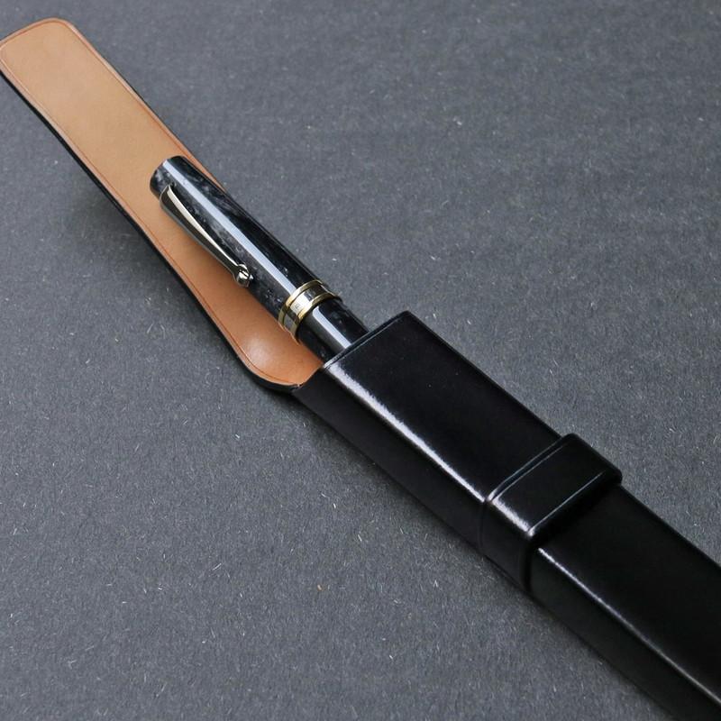 公式 イルブセット Il Bussetto ペンケース 1本用 本革 レザー