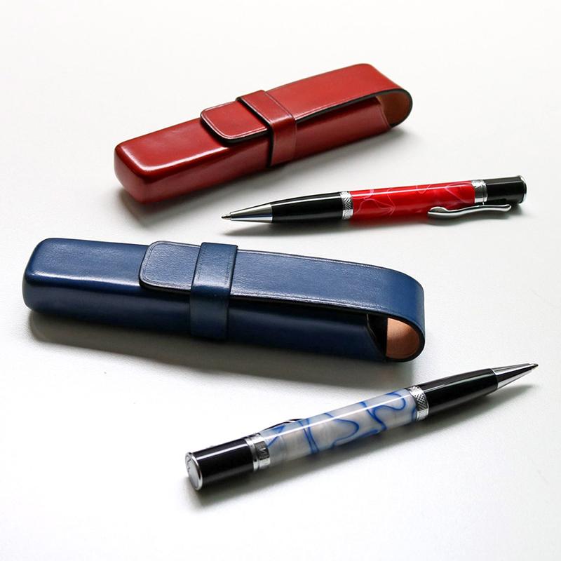 イル・ブセット　ペンケース一本用　ジャンク 公式 イルブセット Il Bussetto ペンケース 1本用 本革 レザー