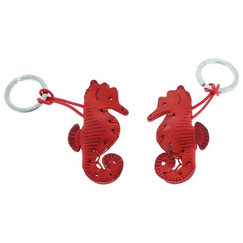 La cuoieria（ラ・クオイエリア） 公式 キーホルダー 革 本革 水辺の