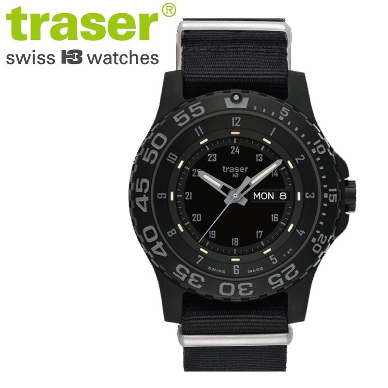 公式 腕時計 Traser トレーサー TYPE6 MIL-G Shade サファイア