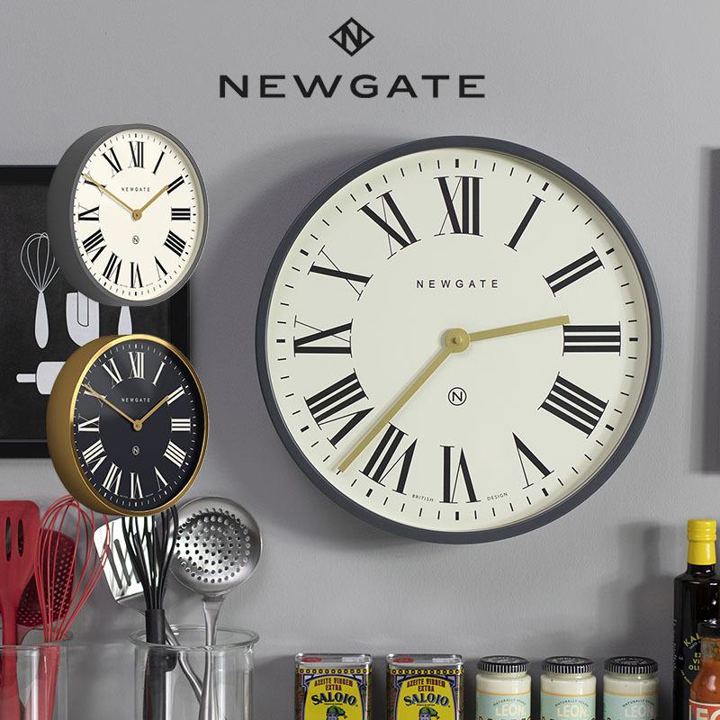 NEWGATE Mr Butler 壁掛け時計 45cm グレー NEWGATE Mr Butler 壁掛け時計 45cm グレー NEWGATE 壁掛けクロック