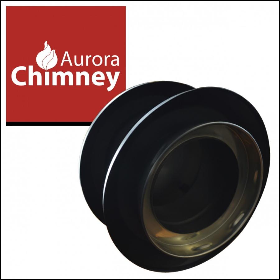 薪ストーブ用 断熱二重煙突 煙突トップ（オーロラチムニー）