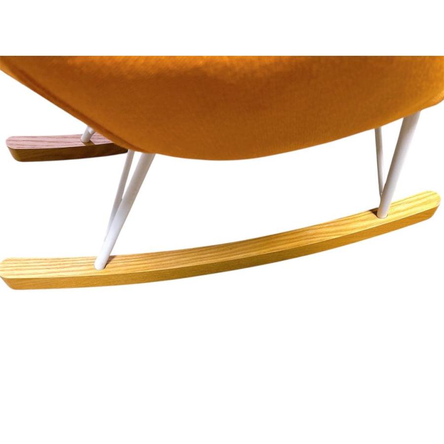 DULTON ロッキングチェア 美品 北欧風 ファブリック 椅子 : T&Pストア