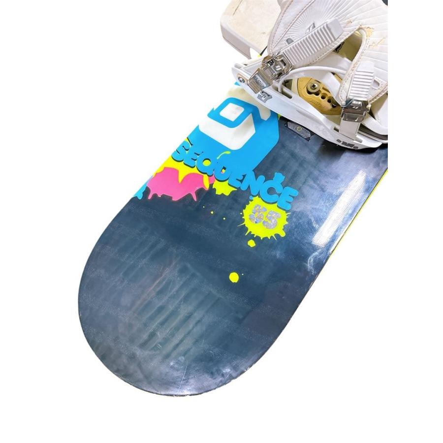 SALOMON スノーボード FLOW バインディング付セット グラフィック柄 SALOMON スノーボード FLOW バインディング付セット グラフィック柄