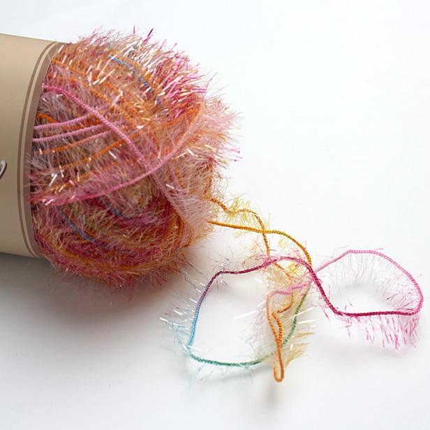 毛糸 並太 リゾート スクラビー Scrubby スセミ 韓国たわし 人気 エコ