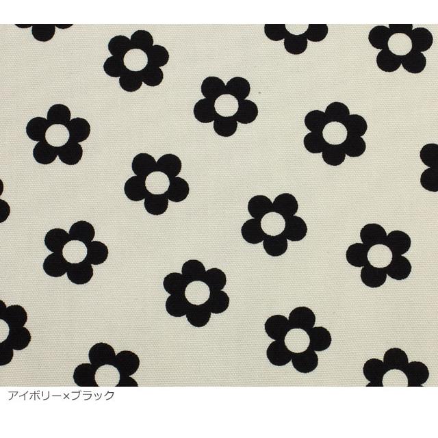 コットン 生地 オックス コロコロフラワープリント 花柄 かわいい  