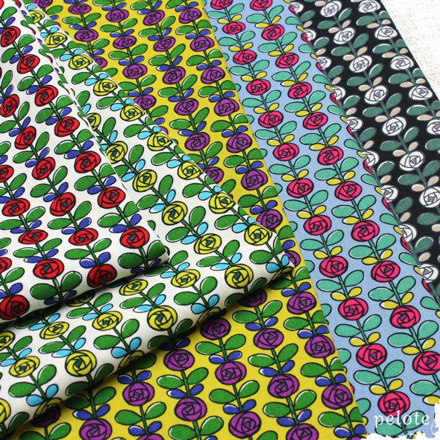 コットン 生地 綿 コットンブロード ミニバラ う早この布 花柄 洋服地 雑貨 薄手 ハンドメイド Kb 106 生地とレースのお店プロート 通販 Yahoo ショッピング