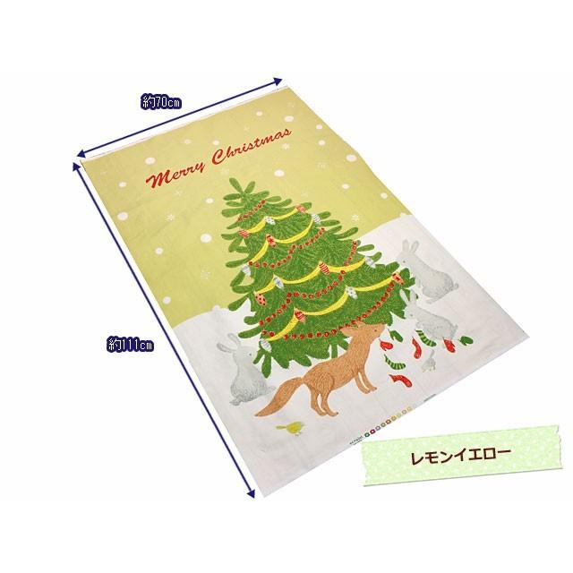 動物さんのクリスマス タペストリー パネルプリント クリスマスツリー ウォールタペストリー 手作りおしゃれ Ko 221 生地とレースのお店プロート 通販 Yahoo ショッピング