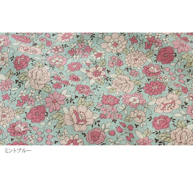 綿麻 生地 布 コットン リネン キャンバス 花柄 有輪商店 YUWA