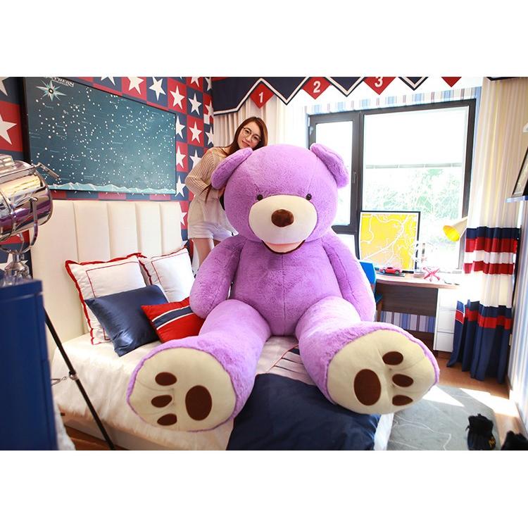 ぬいぐるみ特大くま テディベアクマ アメリカ コストコ 動物ぬいぐるみ 可愛い熊ふわふわ抱き枕プレゼント最適0ｃｍパープル Kuma0004 0 3 ペルチェ 通販 Yahoo ショッピング