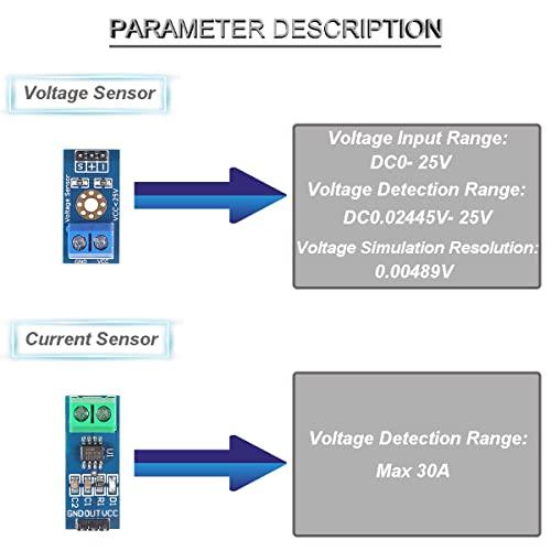 Youmile 4 PC 範囲の流れセンサー ACS712 ホール効果の流れセンサー モジュール 30A + for Arduino DIY の電子プロジェクトのための dupont ケーブル｜peme｜05