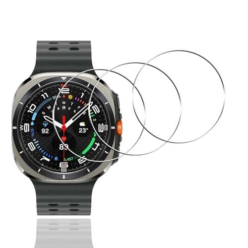 3枚セット】 用 Galaxy Watch Ultra 47mm ガラスフィルム ギャラクシー 