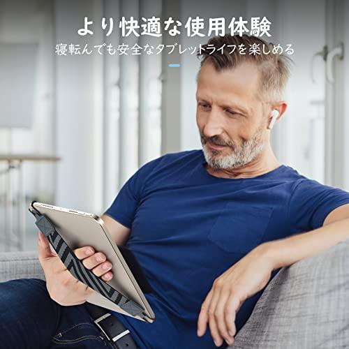 タブレットバンド Dadanism シリコンフック タブレット ハンドストラップ タブレット用ハンドバンド タブレットホルダー 片手持ち 落下防止 簡単脱着｜peme｜08