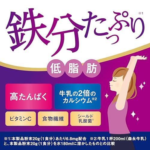 森永乳業 PREMiL スキム 200g×2個 [ 低脂肪 たんぱく質 カルシウム 鉄分 ビタミンC 食物繊維 シールド乳酸菌 プレミルスキム ]｜peme｜03