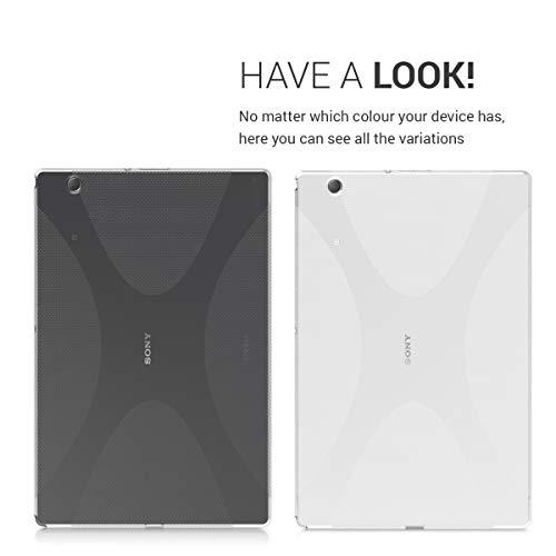 kwmobile タブレットケース 対応: Sony Xperia Tablet Z4 ケース - タブレットカバー TPU シリコン 保護 透明｜peme｜04