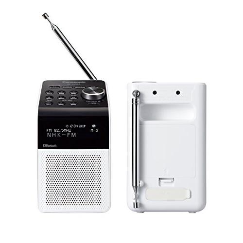 パナソニック FM/AM 2バンドラジオ RF-200BT-W : ペーメー パナソニック FM/AM 2バンドラジオ RF-200BT-W : ペーメー