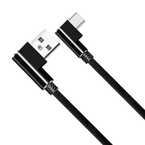 USB Type C ケーブル L型 90度 L字【2本 0.35m+1.5m】SIKAMI USB-A to USB-C 高耐久 急速充電 高速データ転送 Type-C 機器充電USB Cケーブル L字型｜peme｜07