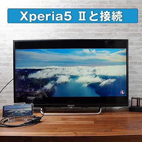 Hy+ Type-C to HDMI 変換アダプター HY-TCHD8 4K映像対応(Xperia5ii Xperia1ii AQUOS R5G arrows 5G Galaxy S20 5G/S20+/S10/S10+対応)｜peme｜08