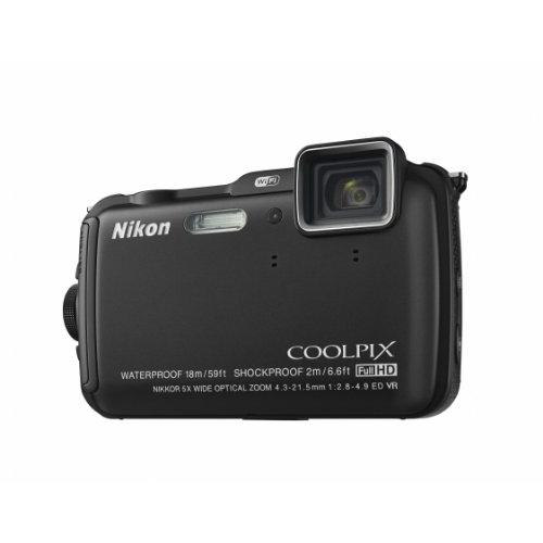 Nikon デジタルカメラ AW120 防水 1600万画素 クールブラック Nikon デジタルカメラ AW120 防水 1600万画素 クールブラック