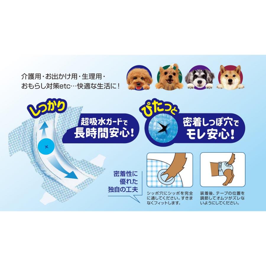 コーチョー 【26枚×4袋】コーチョー ネオ・オムツ L(犬・ドッグ