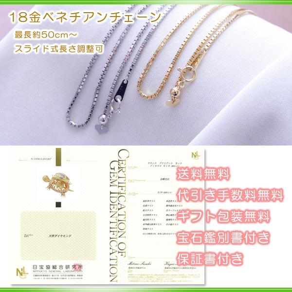 亀 ネックレス 観音様入り 18金 ペンダント ダイヤ入り お守り (甲羅