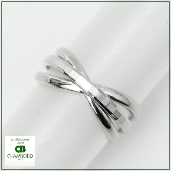 プラチナ リング 指輪 プラチナリング Pt900 キラキラ 多面 カット