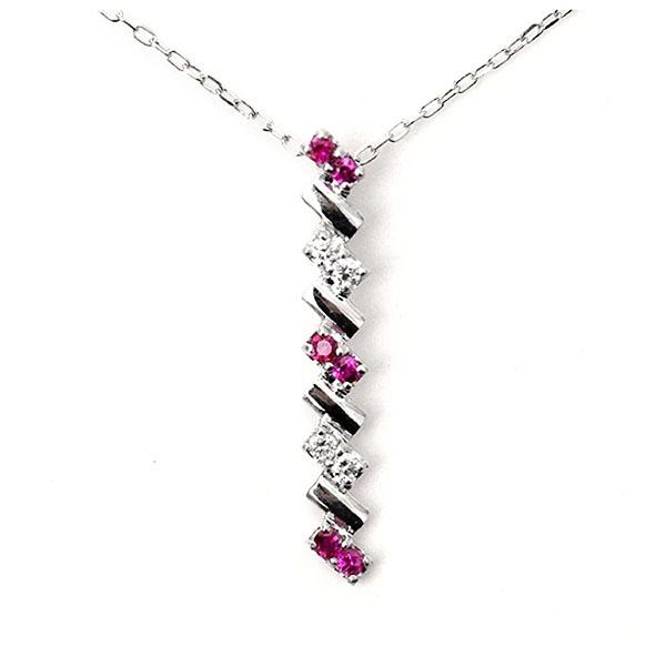 限定値下げ☆K18WGルビー＆ダイヤペンダントヘッド ルビー ダイヤモンド パンサー ペンダントトップ K18 豹 ペンダント