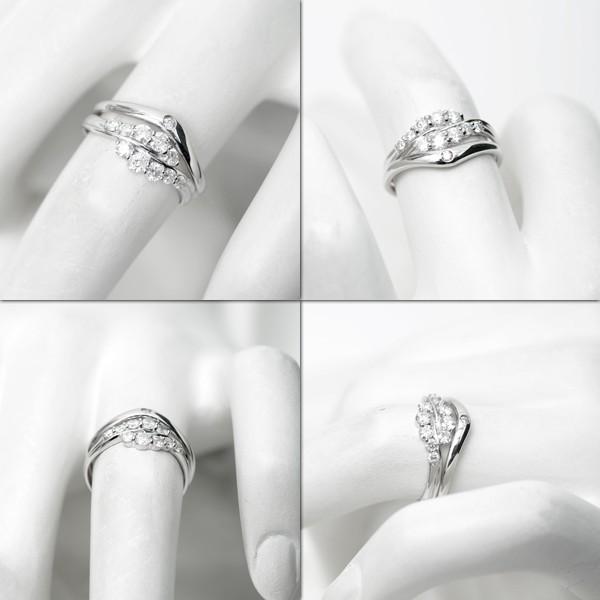 天然 ダイヤモンド リング プラチナ D:0.02ct 一粒 セットリング用単品