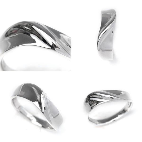 ウェーブデザインリング pt900 プラチナリング ダイヤモンド pt900 指輪 リング ウェーブ