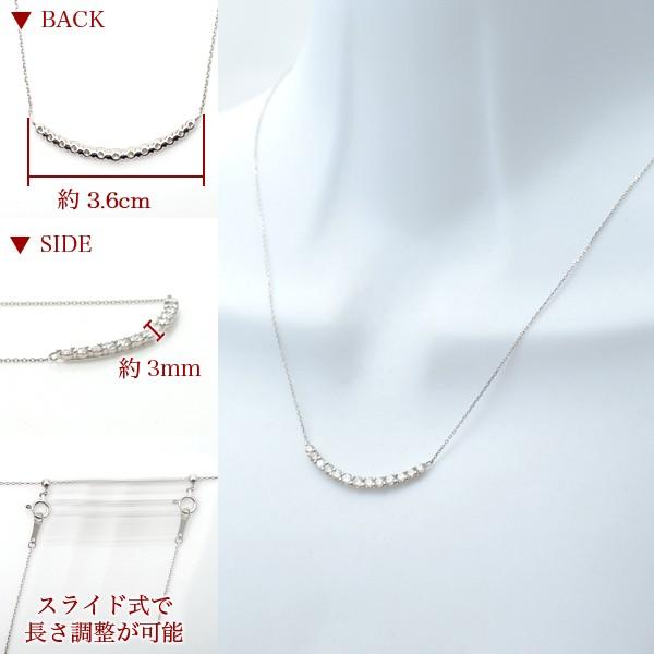 ダイヤモンド ラインネックレス 1カラット プラチナ ネックレス ダイヤモンド ラインネックレス 1カラット プラチナ ネックレス