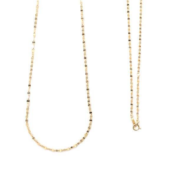 k18ネックレス フラワークロス 18金イエローゴールド ネックレス