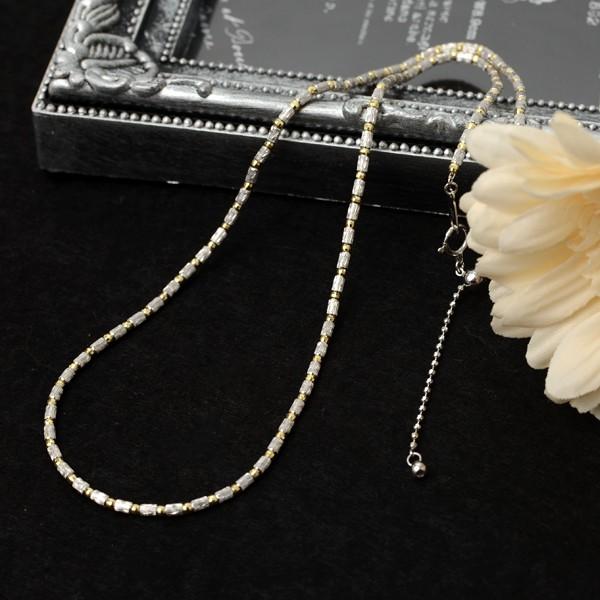 18金ホワイトゴールド K18WG カットシリンダー 18金イエロー