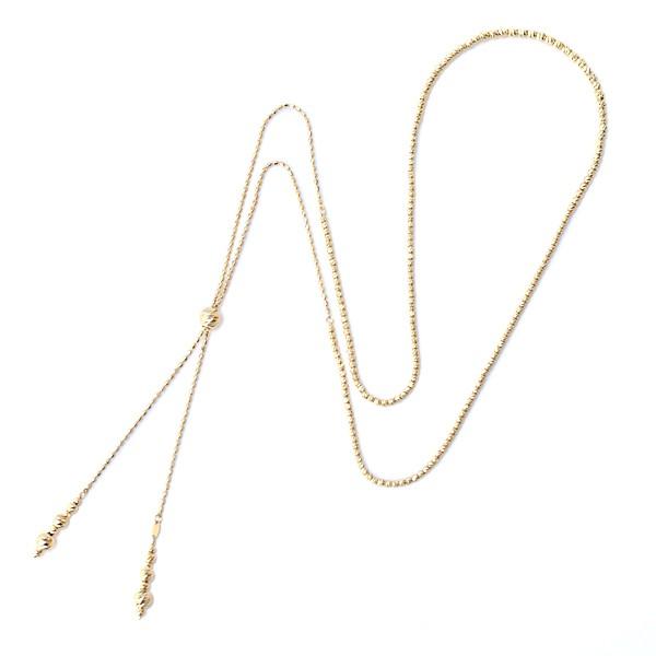 18金 ミラーボール 新カットボール グラデーションネックレス 18金 ミラーボール 新カットボール グラデーションネックレス