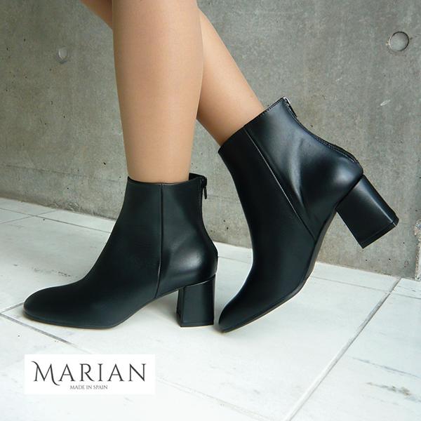 MARIAN マリアン 本革 ショートブーツ M-002 レディース ブーツ 