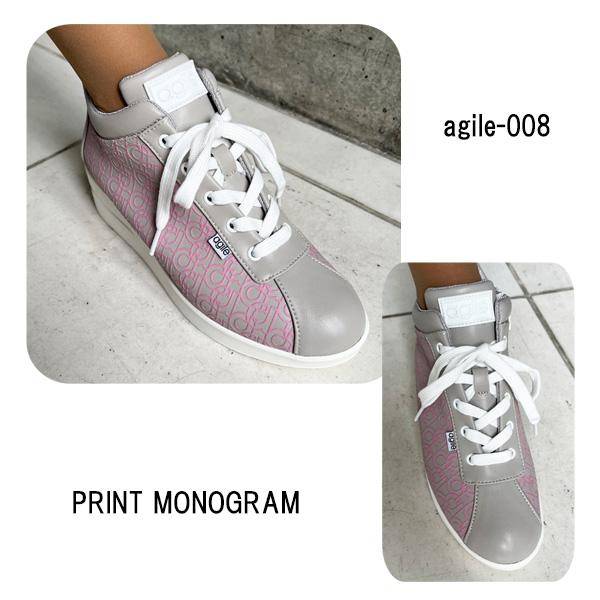 RUCOLINE（ルコライン） 靴 アージレ バイ スニーカーagile-008PKGY