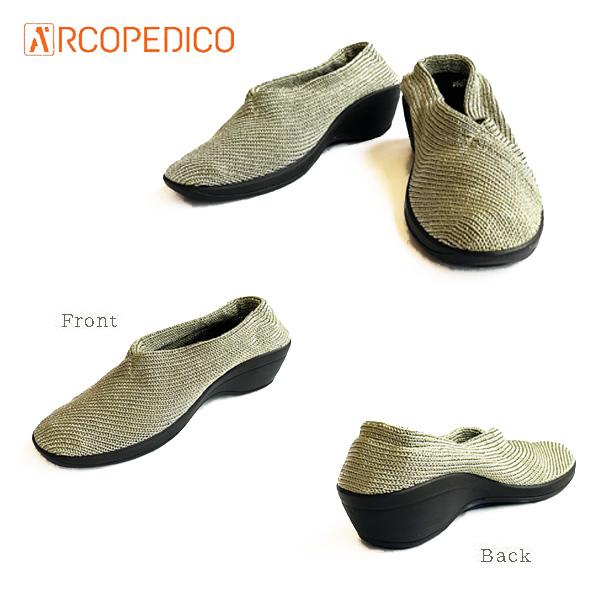ARCOPEDICO（アルコペディコ） 靴 ウォッシャブル ニット ウェッジ