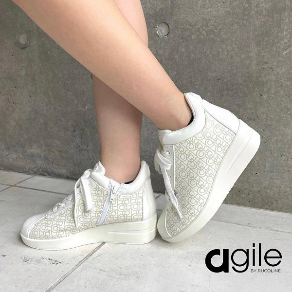 RUCOLINE（ルコライン） 靴 アージレ バイ スニーカー agile-011WH