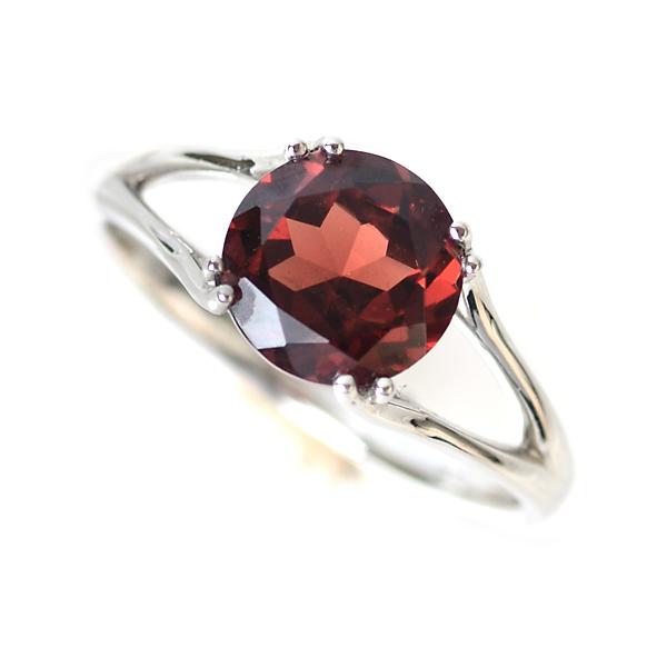 ロードライト ガーネット リング 指輪 Pt900 プラチナ 2.16ct 2